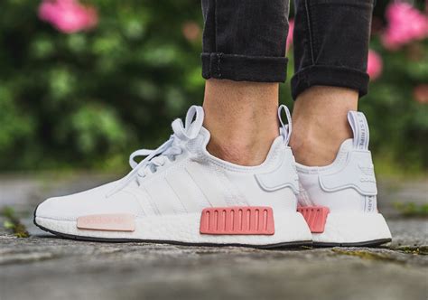 adidas nmd r1 damen sale weiß rosa türkis|adidas NMD R1 Women's Originals Shoes .